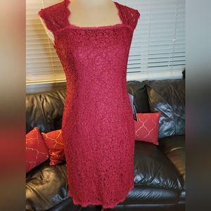 Adrianna Papell lace dress